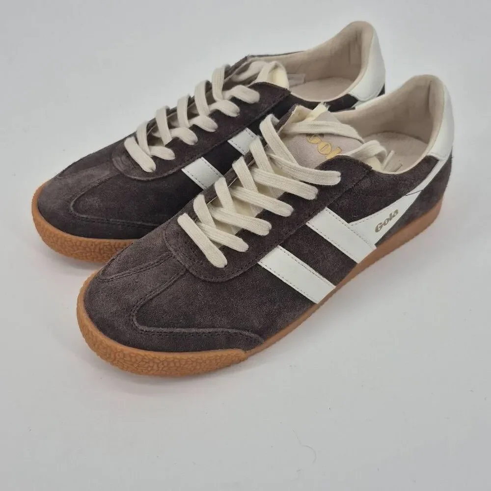 Gola Elan Sneakers Brown Suede Women's Size 8